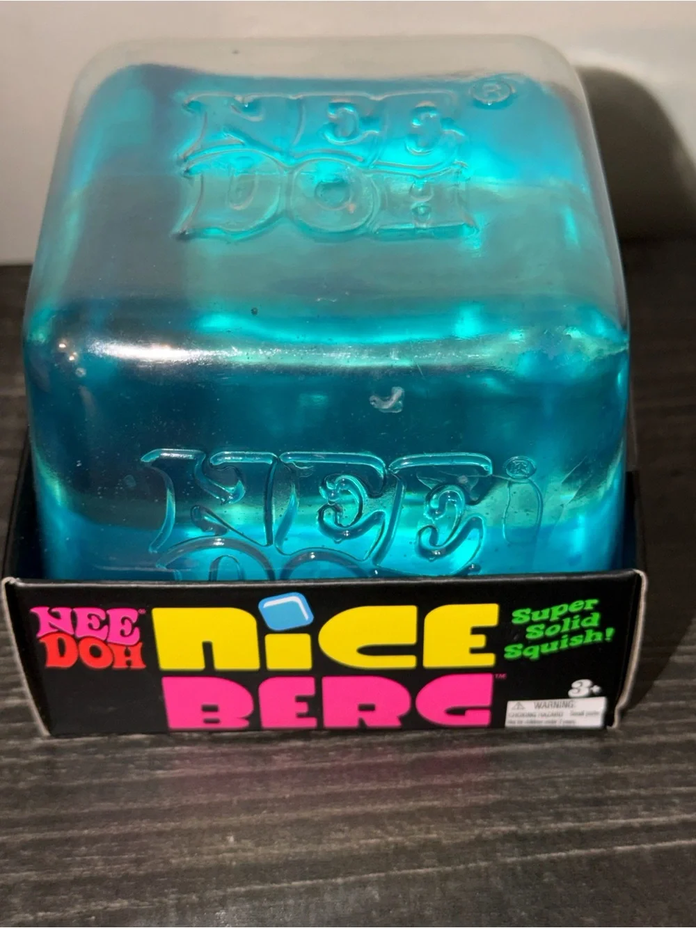 NeeDoh Nice Berg Super Solid Squish - Blue
